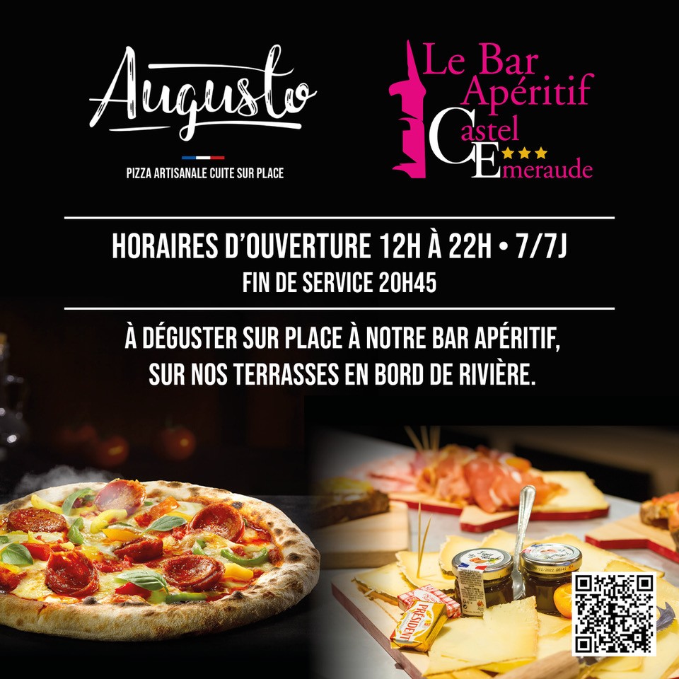 Notre bar apéritif est ouvert de 12h00 à 22h00 🛎️ Fin de service à 20h45