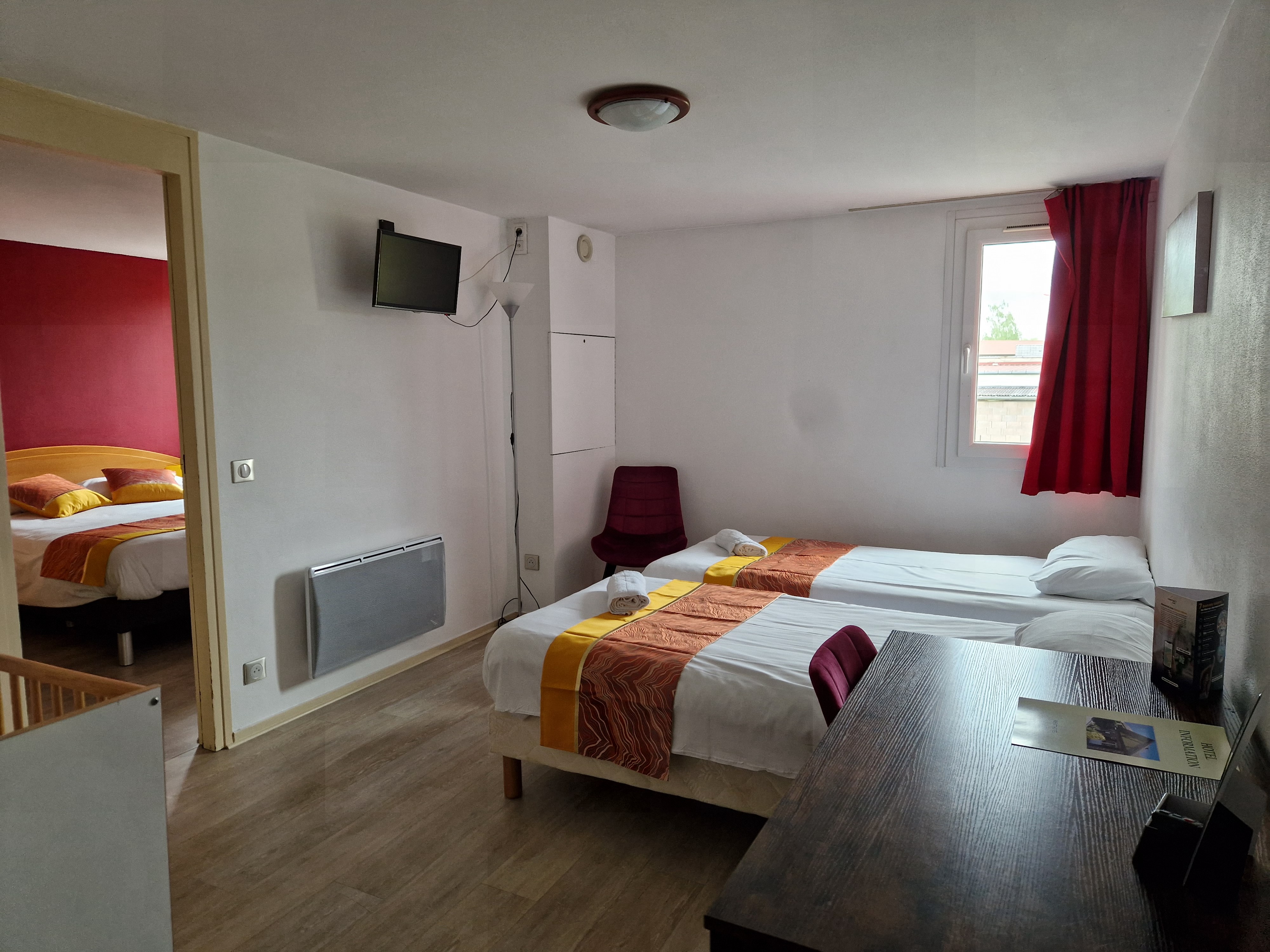 Chambre 3 Lits