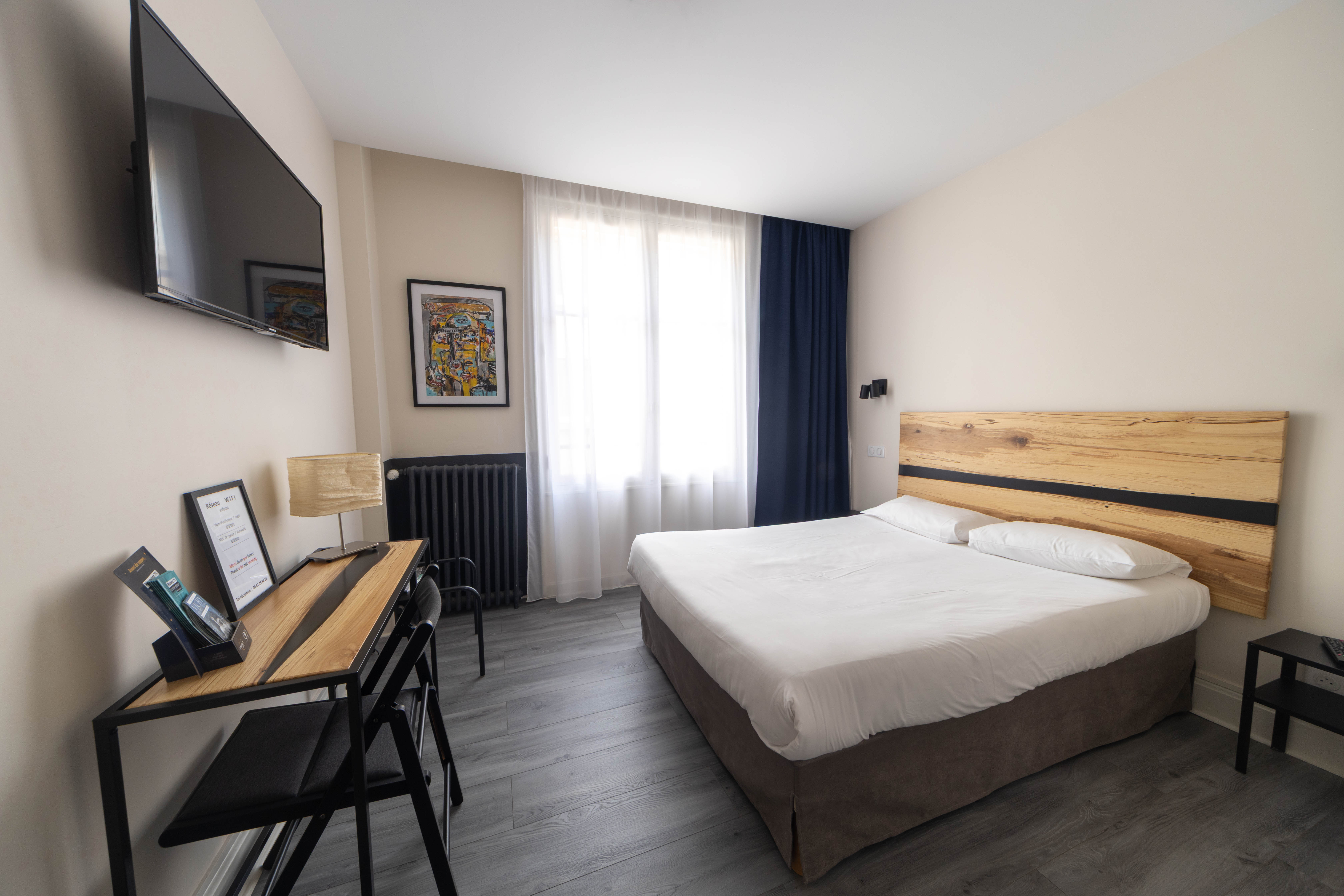 Chambre double Standard coté rue Valery Larbaud