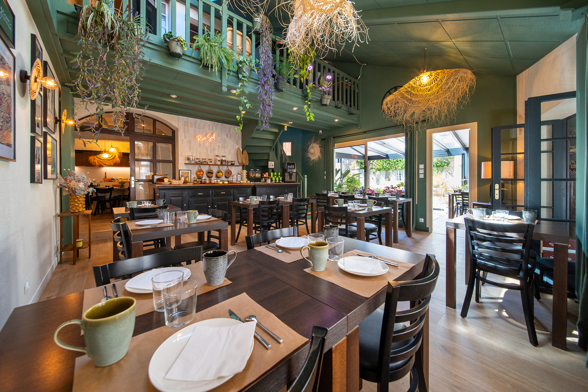 Hôtel Rive Sud Salle Petit Déjeuner