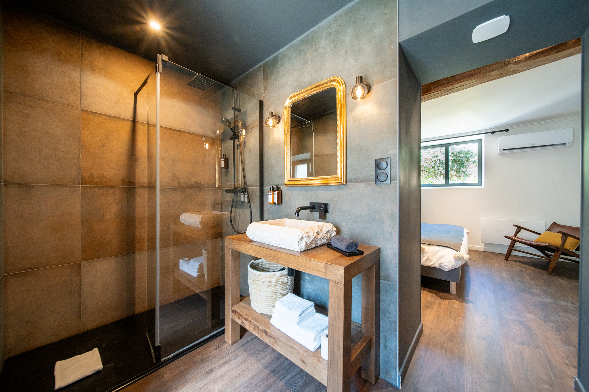 Hôtel Rive Sud  Chambre Privilège Salle de Bain