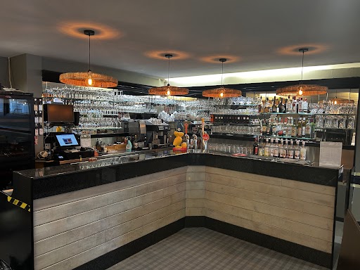 Bar du restaurant de l'hôtel le Grand Café d'Autun