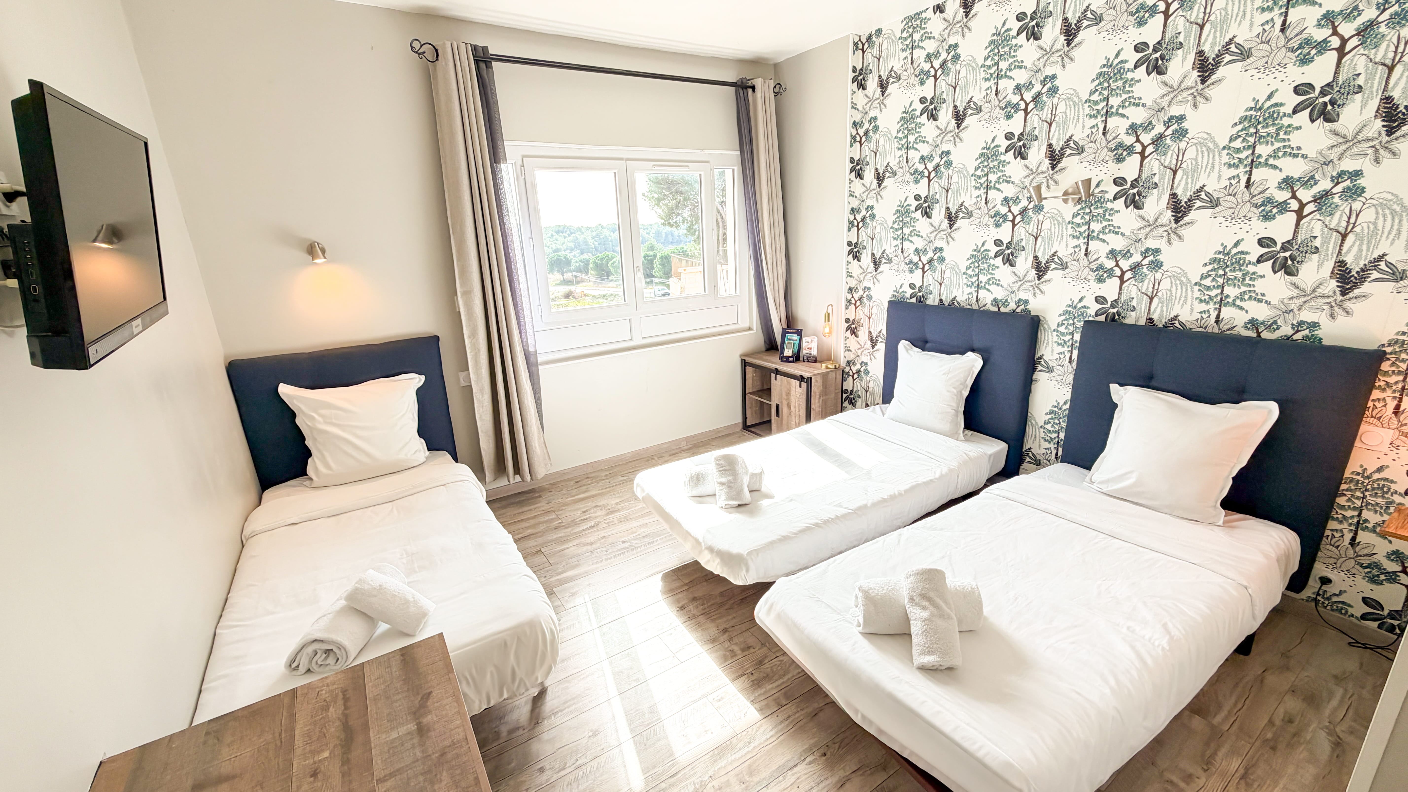 Chambre triple confort