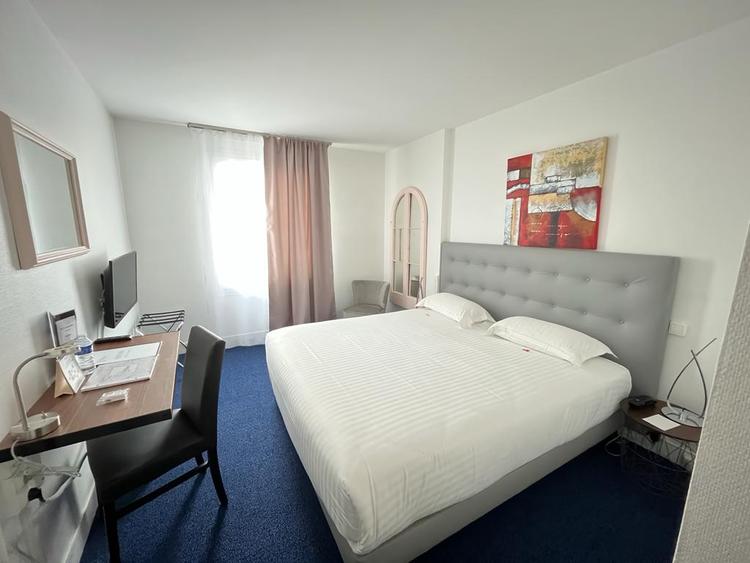Chambre double chaleureuse et cosy