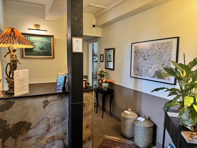 reception de l'hôtel