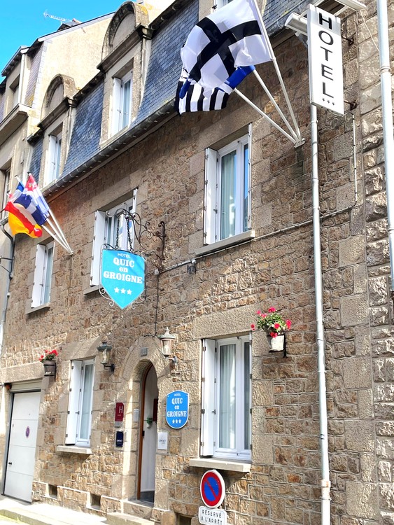 Facade de l'hôtel