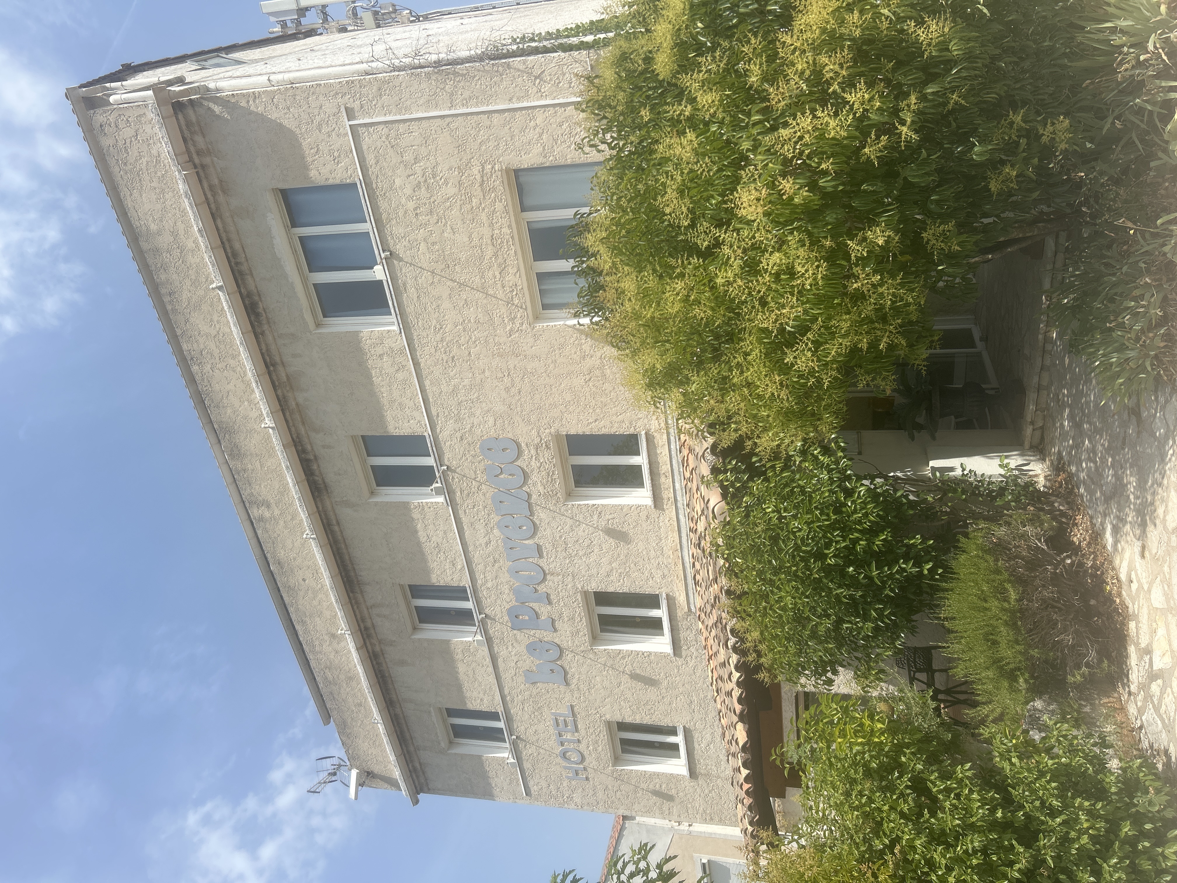 Facade de l'hôtel